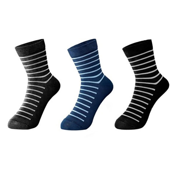 Mercerized Cotton Business Quarter Socks